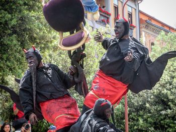 Men in traditional clothing