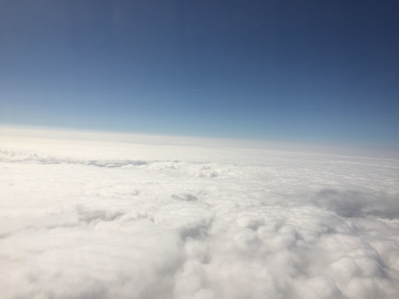 Spring sky and clouds