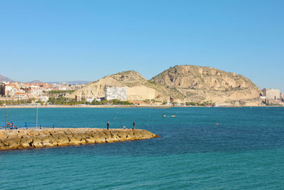 Beautiful cityscape of alicante, costa blanca, spain