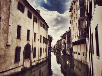 Panoramic view of buildings against sky