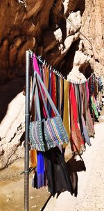 Colorful multi colored wall