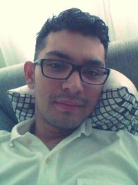 looking at camera