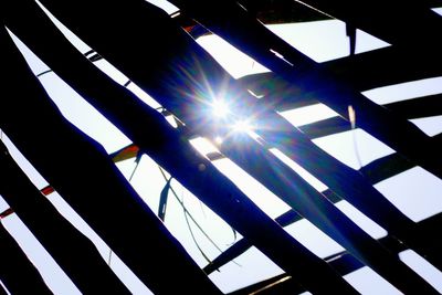 Low angle view of built structure against sky