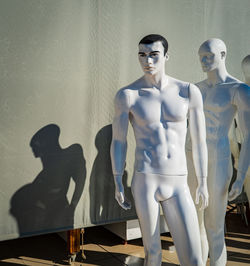 Low angle view of statue