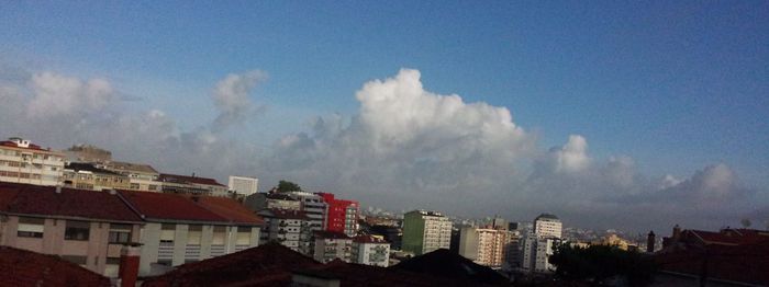 Buildings against sky