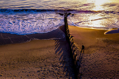 Water in sand