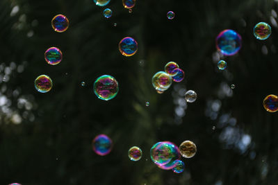 Full frame shot of bubbles