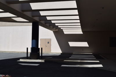 View of empty parking lot