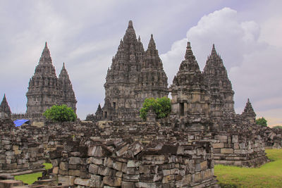 Stupas of a building