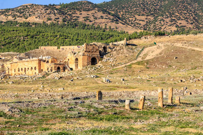  old ruins of building