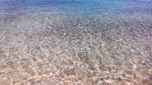 Full frame shot of rippled water