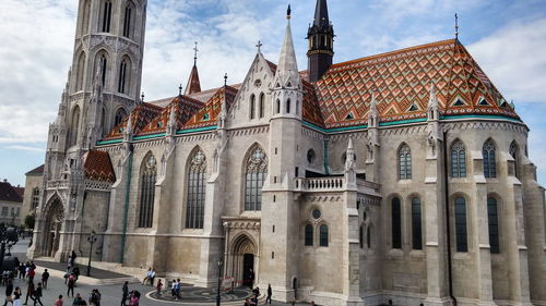 Facade of church