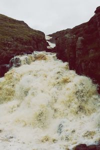 View of flowing water