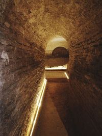 Corridor of old building