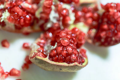 Close-up of pomegranate