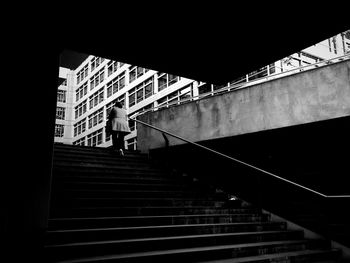 Low angle view of staircase