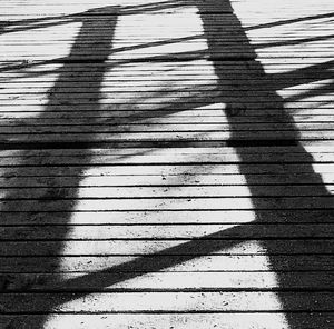 Full frame shot of shadow