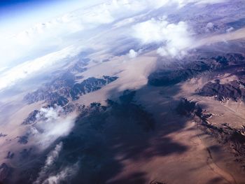 Aerial view of landscape