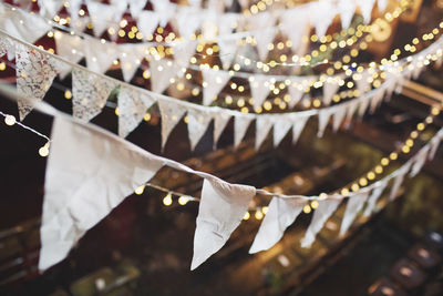 Close-up of christmas decoration