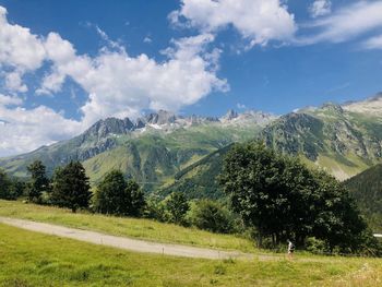 Summertime french alps