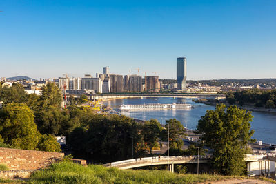 Buildings in city