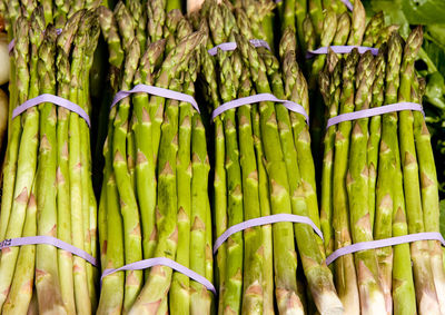 Full frame shot of vegetables for sale in market