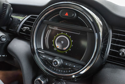 Close-up of vintage car