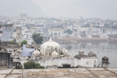 View of buildings in city