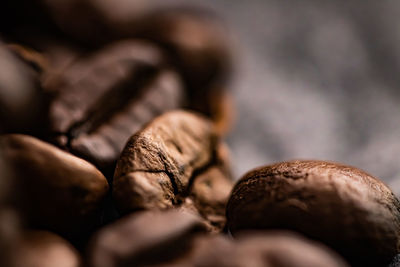 Close-up of coffee beans