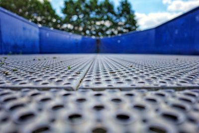 Surface level of walkway