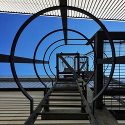 Low angle view of staircase