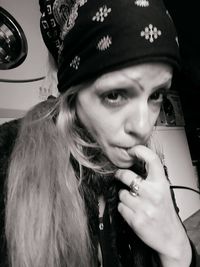 Portrait of woman smiling