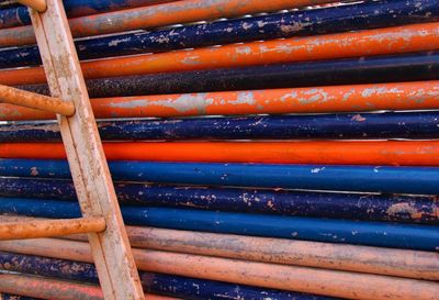 Ladder on a construction site