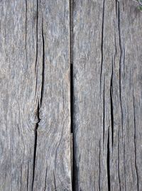 Full frame shot of wooden plank