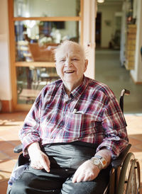 Portrait of a smiling young man