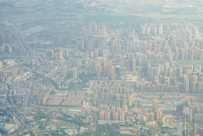 Aerial view of cityscape