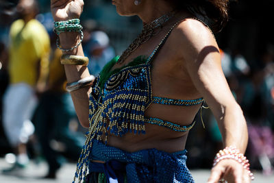 Close-up of woman