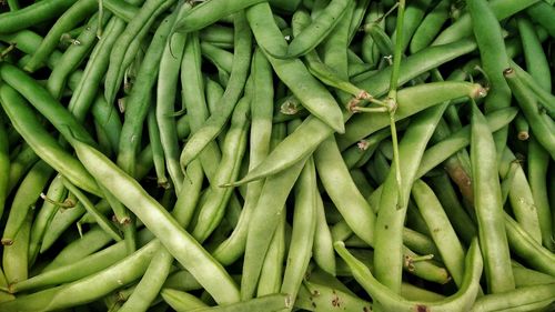 Full frame shot of fresh vegetables in market