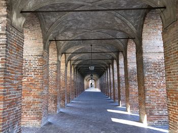 Corridor of building