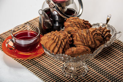 Close-up of drink on table