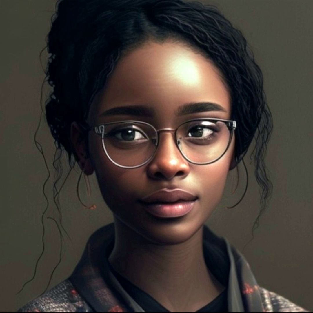 Black Blackgirl Glasses Wallpaper Wallpaper Background People Profile Picture