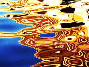 Full frame shot of colorful wall