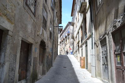 Street amidst buildings in city