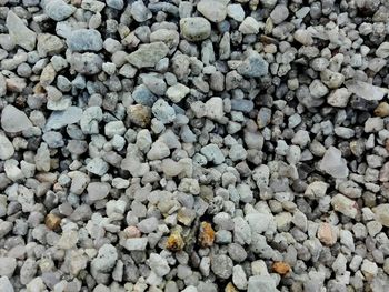 Full frame shot of pebbles