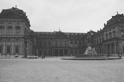 Facade of historical building