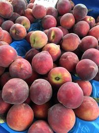 Full frame shot of apples