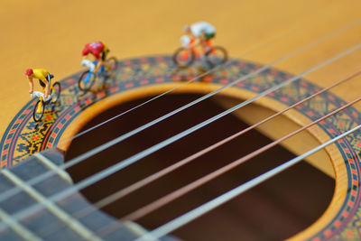 Close-up of guitar