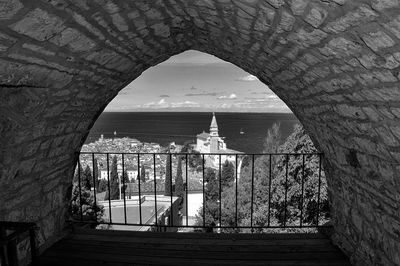 View of built structure against sky