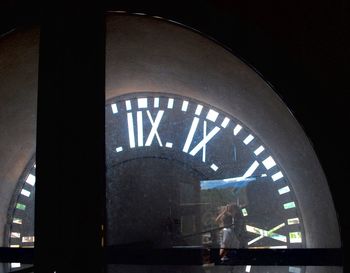 View of railroad station platform