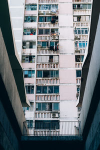 Low angle view of modern building